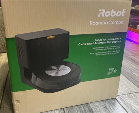 NEW IROBOT ROOMBA Combo j7+ Self-Emptying Robot Vacuum & Mop + Clean Base $699.99 - PicClick