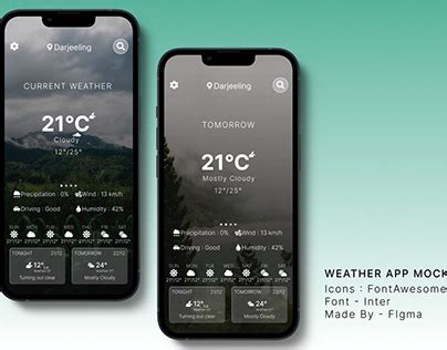 Weather Mockup Projects :: Photos, videos, logos, illustrations and ...