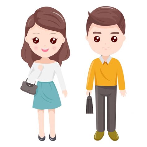 Premium Vector | Mother and Father Couple