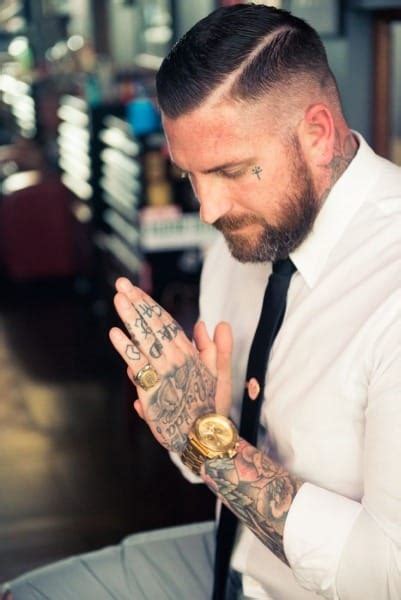 Face Tattoos for Men - Ideas and Designs for Guys