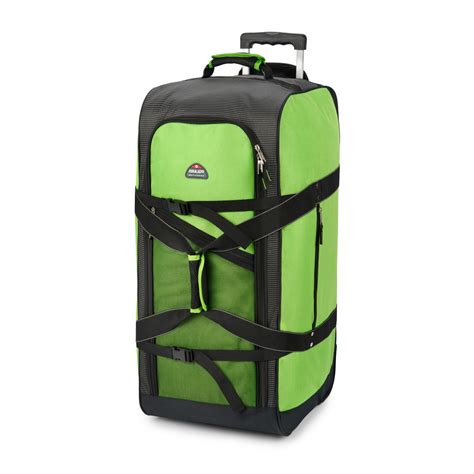 Traditional Elegance Polaris 30in Mega Wheeled Duffel Bag - Green ...