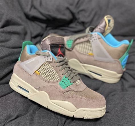 Union Air Jordan 4 Desert Moss Taupe Haze Release Date - SBD