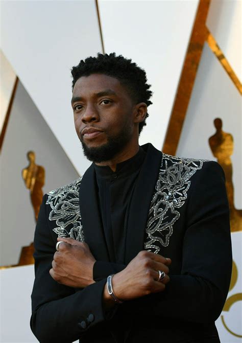 Chadwick Boseman was a King at the 2018 Oscars