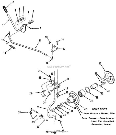 Wheel horse pto clutch diagram