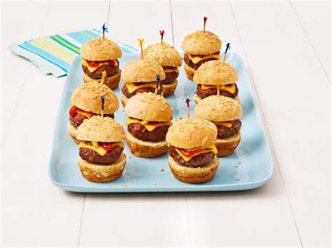 Bite-Size Burgers Recipe | Food Network Kitchen | Food Network