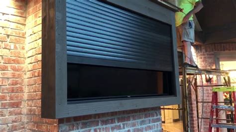 Outdoor TV Enclosure - YouTube