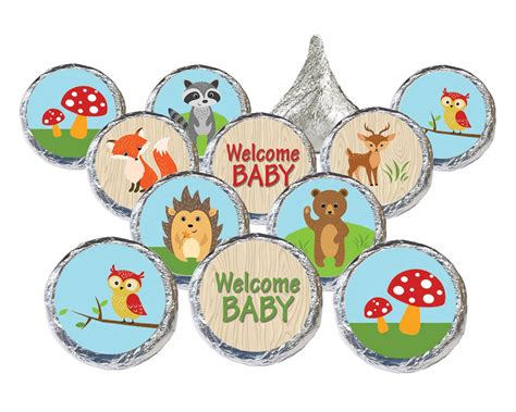 Woodland Animals Baby Shower Favors / Woodland by Distinctivs