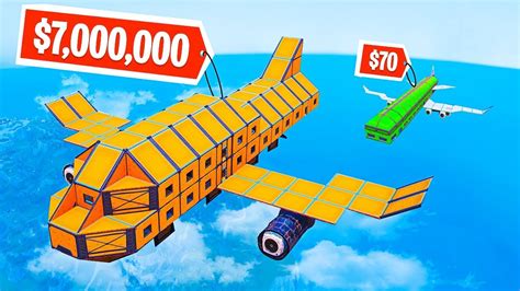 WHO CAN BUILD THE BEST PLANE CHALLENGE in FORTNITE! - YouTube