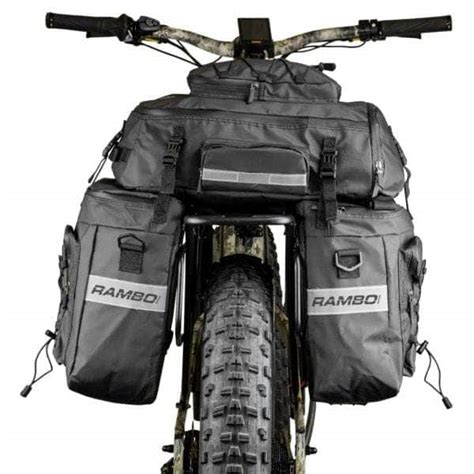 RAMBO ELECTRIC BIKE TRIPLE ACCESSORY BAG — Urban Bikes Direct