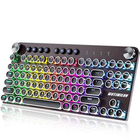 Mechanical RGB typewriter keyboard - www.diginews.in