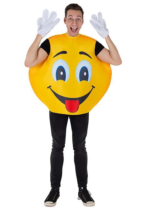 Smiley Emoji Adult Costume