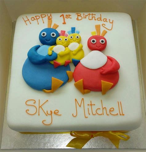 Twirly woos cake | Twirlywoos cake, Celebration cakes, Baby cake