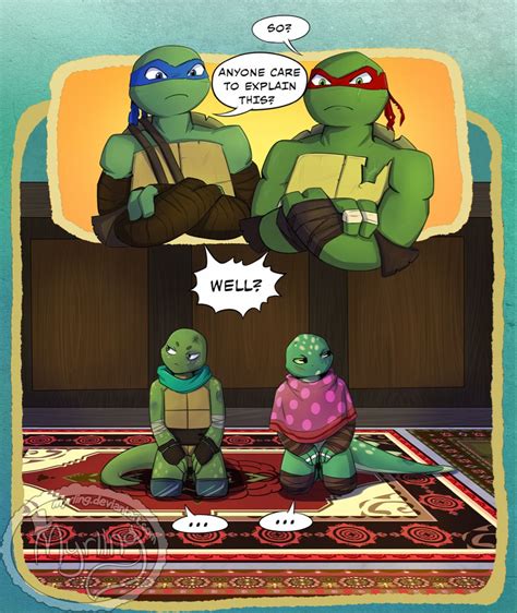 Raph and Leo’s Kids! | Teenage mutant ninja turtles art, Tmnt kids ...