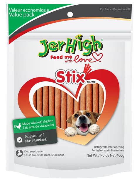 JerHigh Stix Made with Real Chicken Dry Dog Snack | Walmart Canada