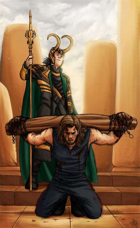 Thor and Loki - Blood Brothers by Renny08 on DeviantArt