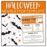 Halloween Newsletters Teaching Resources | Teachers Pay Teachers