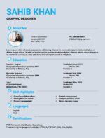 Fresher CV Format in Word Download Resume PDF