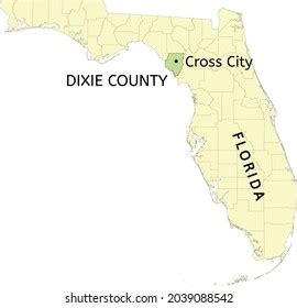 21 Dixie county map Images, Stock Photos & Vectors | Shutterstock