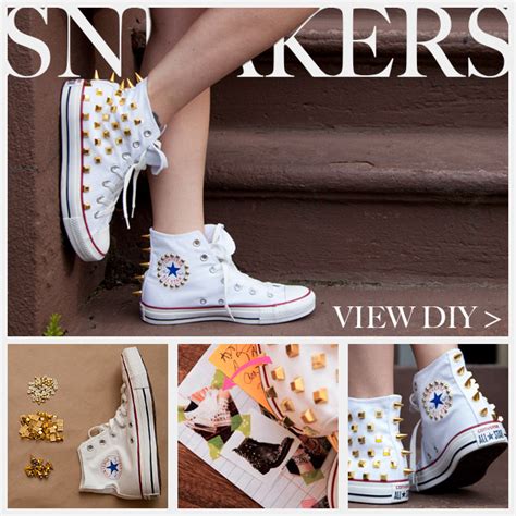 DIY Studded Converse