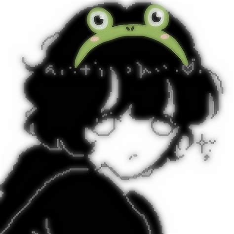 frogfroggyfrog earsfroggy earsmatching pfpcouple pfpaltpixel artchibi pfpprofile pictures Cute ...