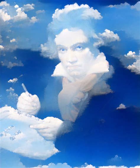 Beethoven cloud - AI Generated Artwork - NightCafe Creator