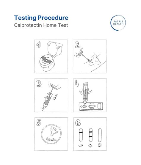 Patris Health® Calprotectin Home Test - Self-Testing