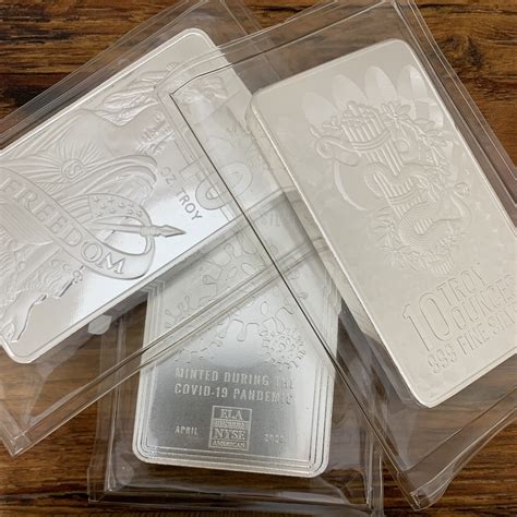 10 oz. Silver Bar - Alaska Mint