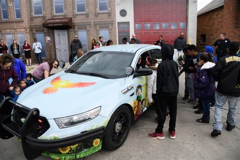 Denver police unveil “art car” designed with help of neighborhood children – The Denver Post