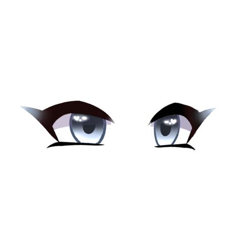 Transparent Gacha Club Mannequin Eyes