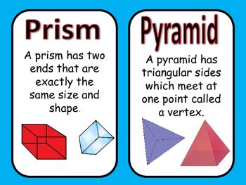 Is it a prism or a pyramid? by Stephanie Lambert | TPT