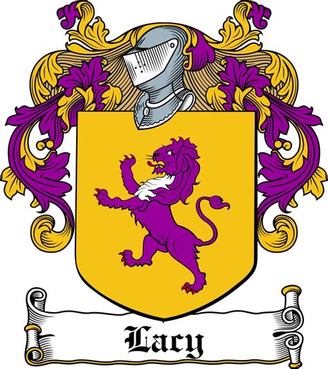 Lacy Family Crest / Irish Coat of Arms Image Download - Tradebit