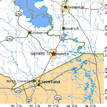 Shepherd, Texas (TX) ~ population data, races, housing & economy