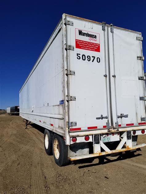 SOLD - 50-foot Semi-Trailer - $2,850 • Warehouse Options