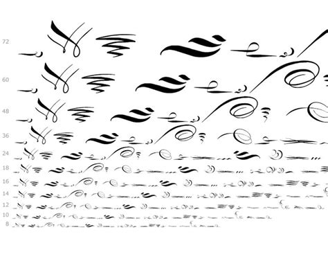 14 Swirls And Swashes Font Images - Calligraphy Swirls Clip Art, Free Fonts with Swashes and ...