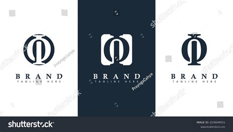 Modern Simple Letter Oi Logo Suitable Any Business Io Oi Initials: Over ...