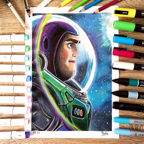 Buzz lightyear drawing : r/Pixar