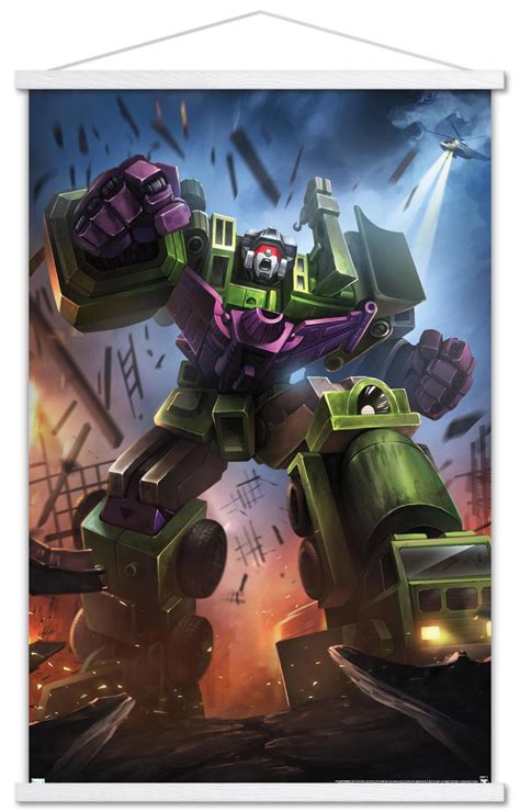 Hasbro Transformers - Devastator Wall Poster with Magnetic Frame, 22. ...