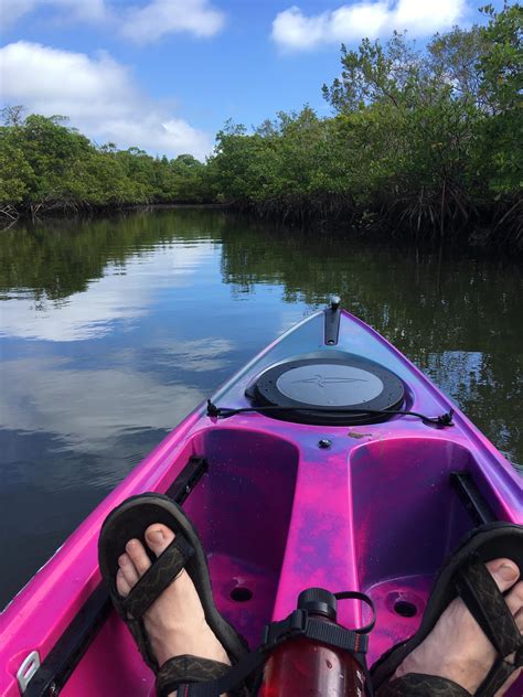 First time out, only fell in once (West Lake, Hollywood FL) : r/Kayaking