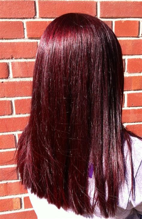 Kenra color is amazing! 4rr, 6r with red booster and you have this ...