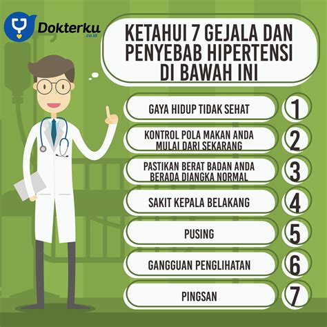 Ketahui 7 Gejala dan Penyebab Hipertensi di Bawah ini - DOKTERKU.co.id