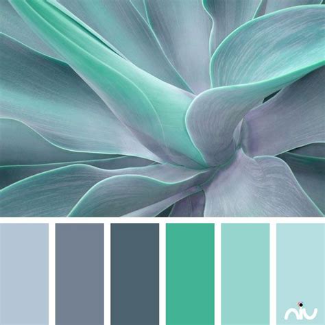 Turquoise Color Palette | Вдохновляющие цвета, Цветовые схемы красок, Цветовые модели