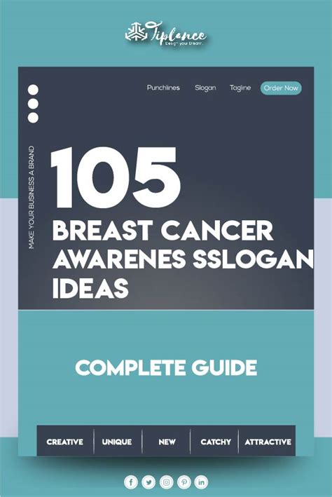 101+ Best Breast Cancer Awareness Slogans Ideas & Taglines - Tiplance