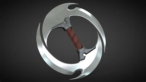 3D model chakram dagger - TurboSquid 1447201