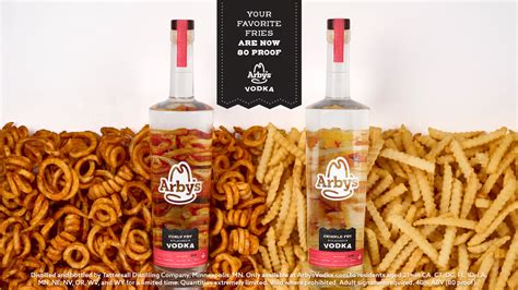 Arby’s Crinkle and Curly Fries Sprout Inspiration for Limited-Edition Vodka