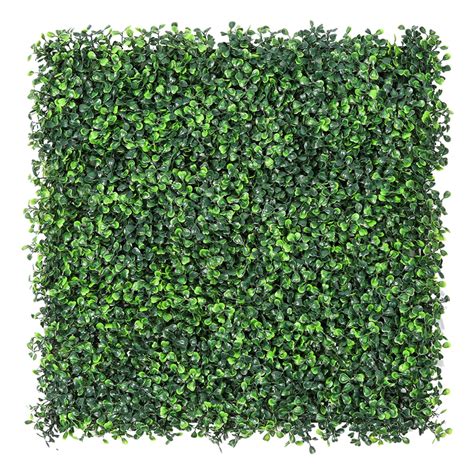 Buy Sunnyglade12 Pieces 20"x 20" Artificial Boxwood Panels Topiary ...