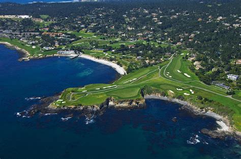 Pebble Beach Golf Course Photograph by Susan Yates