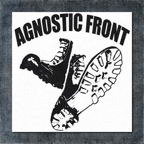 Agnostic Front Back Patch, Agnostic Front Logo Big Back Patch – vestimen