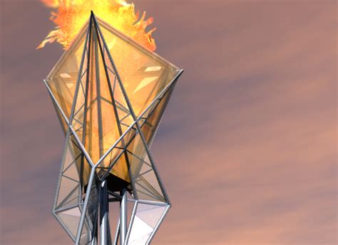 Olympic Cauldron by Layne Smith