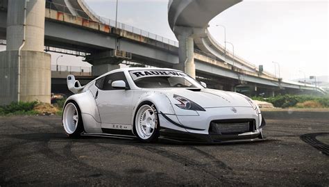 Download Car White Car Nissan Vehicle Nissan 370Z HD Wallpaper