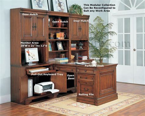 Modular Home Office Desk Systems | Cabinets Matttroy